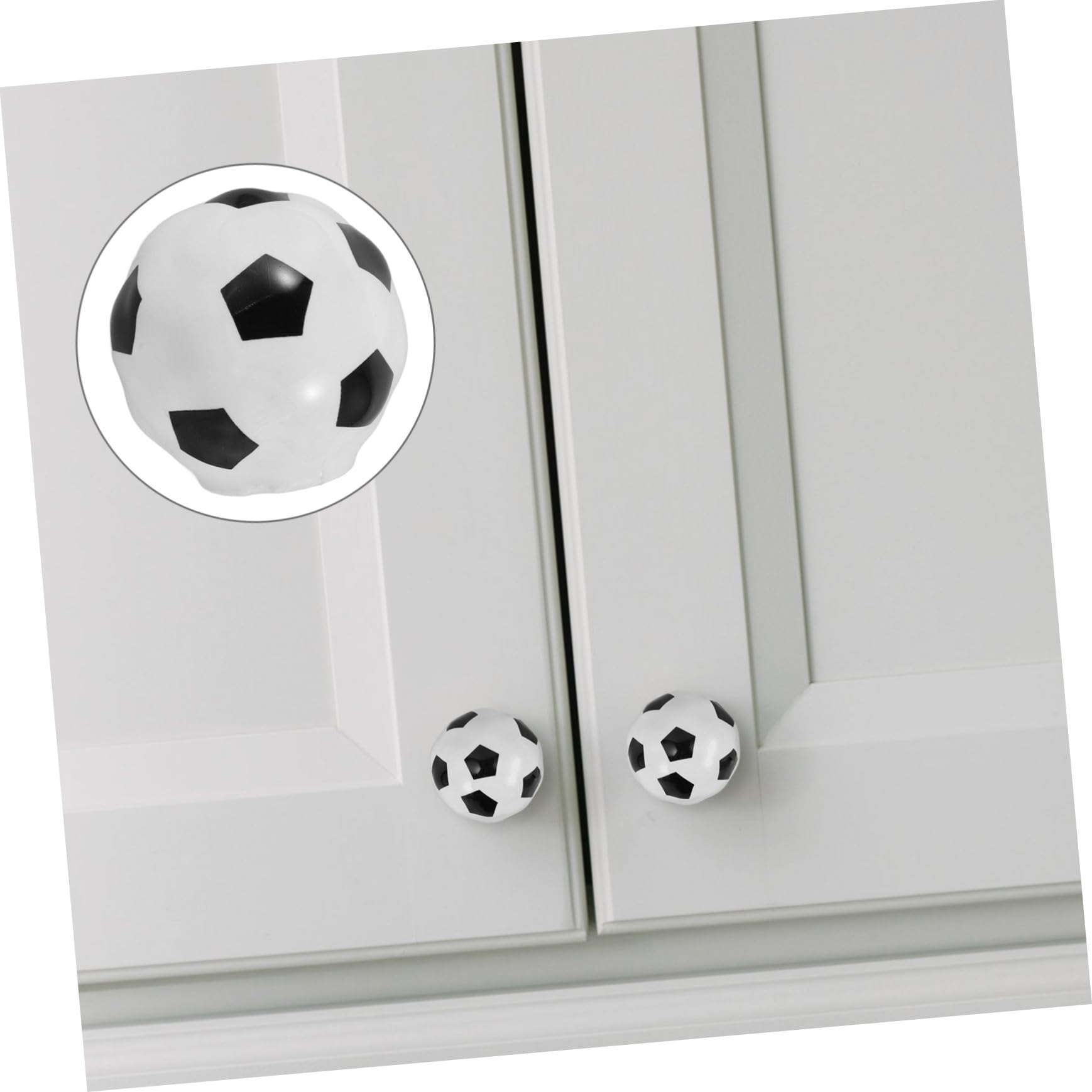 6個 サッカーボール 引き出し ハンドル ドア ノブ キッチン　家具 取手 Amazon | MUCKLILY 6個 サッカーボール 引き出し ハンドル ドレッサー